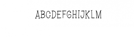 White Pledge.ttf Font UPPERCASE