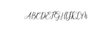 WhiteChunti.otf Font UPPERCASE