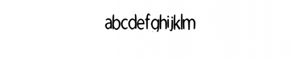 WhizzIn Font LOWERCASE