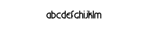 Whorm.ttf Font LOWERCASE