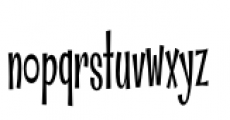 Whipsnapper Extended Condensed Light Font LOWERCASE