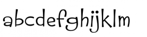 Whipsnapper Extended Wide Light Font LOWERCASE