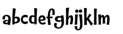 Whipsnapper Medium Font LOWERCASE