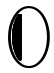 White Oval Three Bold Font LOWERCASE