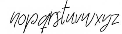 Whiskey Girl Signature Font Font LOWERCASE