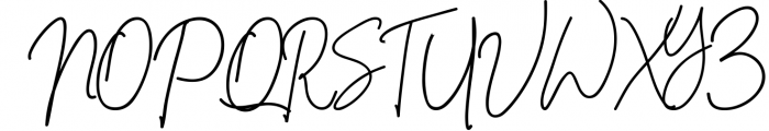 Whistle - Signature font 1 Font UPPERCASE