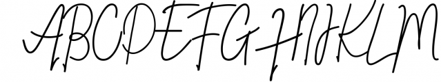 Whistle - Signature font Font UPPERCASE