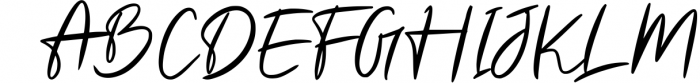 Whistler signature Font UPPERCASE