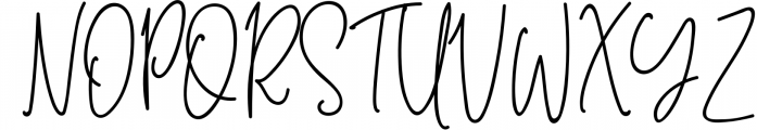 White Star- Chic Handwritten font Font UPPERCASE
