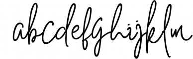 White Star- Chic Handwritten font Font LOWERCASE