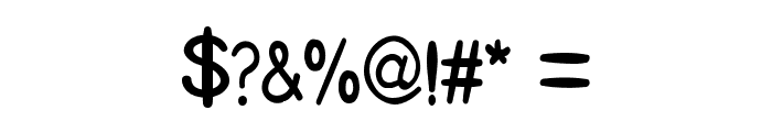 Whallmark Serif Font OTHER CHARS