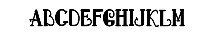 Whallmark Serif Font UPPERCASE