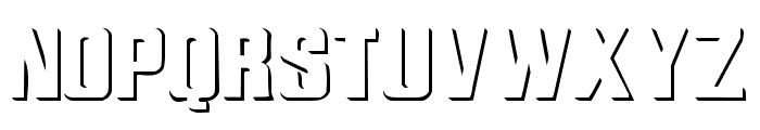 WhatA-Relief Font UPPERCASE