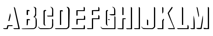 WhatA-Relief Font LOWERCASE