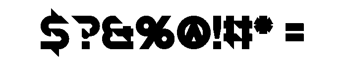 Wheel Turn Font OTHER CHARS
