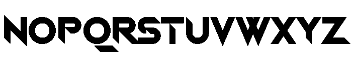 Wheel Turn Font LOWERCASE