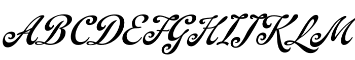 When The Stars Align PERSONAL Regular Font UPPERCASE
