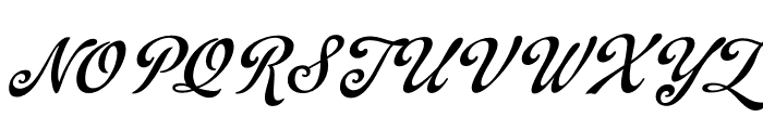 When The Stars Align PERSONAL Regular Font UPPERCASE