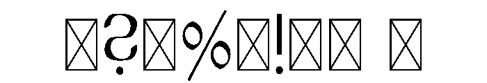 Whimsical Font OTHER CHARS