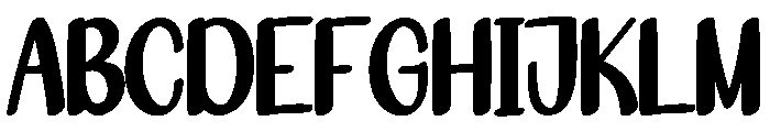 White Beach Font UPPERCASE
