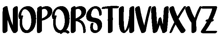 White Beach Font UPPERCASE
