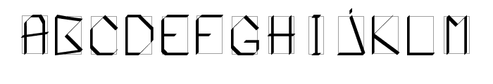 White-Knight Font UPPERCASE
