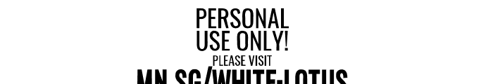 White Lotus PERSONAL USE ONLY Regular Font OTHER CHARS