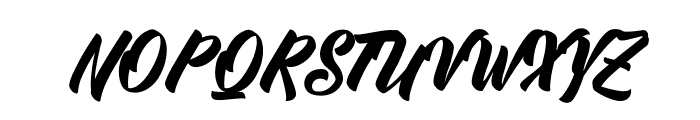White Mackintosh Font UPPERCASE