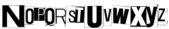 White Square Red Yes Black Eight Font UPPERCASE