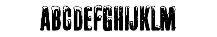 White Winter Snowboarding FONT