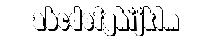 WhiteFree Font LOWERCASE