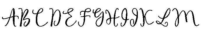 Whitesmith Font UPPERCASE