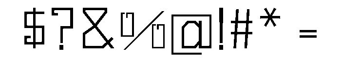 Whittier-Regular Font OTHER CHARS