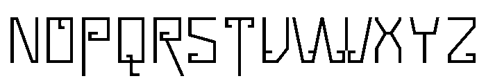 Whittier-Regular Font UPPERCASE