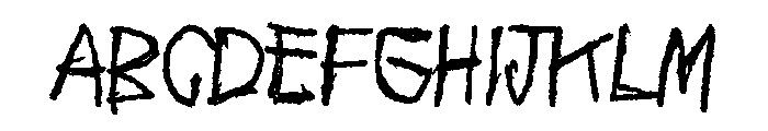Who are you Font UPPERCASE