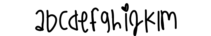 WhoaBaby Font LOWERCASE