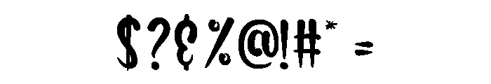 Wholestory Font OTHER CHARS