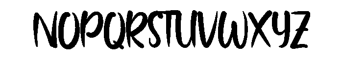 Wholestory Font UPPERCASE