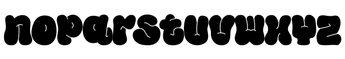 Whoopie Sunday DEMO Font LOWERCASE