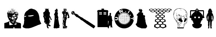 Whovian Font LOWERCASE