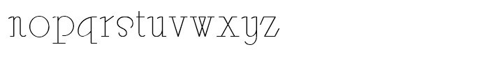 WHG Simpatico NF Regular Font LOWERCASE