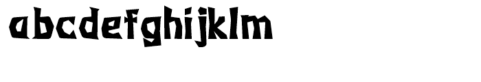 Whassis Calm Font LOWERCASE