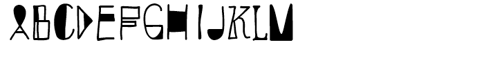 Whimsical Musical Font LOWERCASE