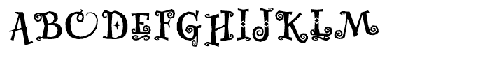 Whimsy Baroque Bold Font UPPERCASE