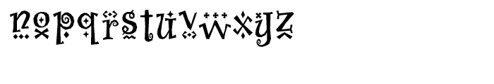 Whimsy Baroque Bold Font LOWERCASE