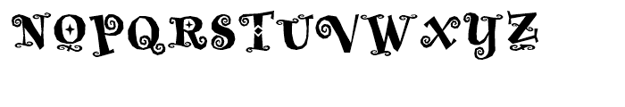 Whimsy Baroque Heavy Font UPPERCASE
