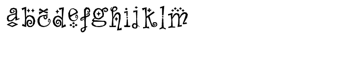 Whimsy Baroque Regular Font LOWERCASE