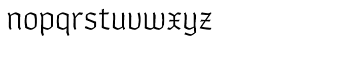 Whisky 1230 Font LOWERCASE