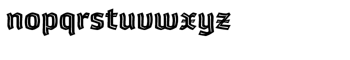 Whisky 1780 Inline Font LOWERCASE