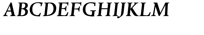 Whitenights Bold Italic Font UPPERCASE